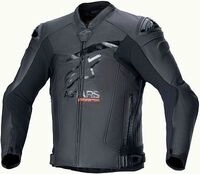 Alpinestars GP Plus R V4 Airflow, Lederjacke perforiert - Schwarz/Schwarz - 54