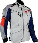Leatt Adventure MultiTour 7.5, Textiljacke wasserdicht - Grau/Blau/Rot - S