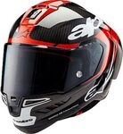 Alpinestars Supertech S-R10 Element, Integralhelm - Schwarz/Rot/Wei&szlig; - XS