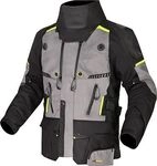LS2 Apollo, Textiljacke wasserdicht - Dunkelgrau/Schwarz/Neon-Gelb - M