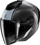 Shark RS Jet Carbon Skin, Jethelm - Schwarz/Grau - S