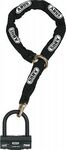 Abus Granit 58 Black Loop, Kettenschloss - Schwarz - 120 cm