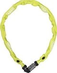 Abus 1200, Kettenschloss - Gelb - 60 cm