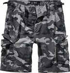 Brandit BDU, Cargoshorts - Grau Camo - S