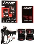 Lenz Lithium Pack rcB 1200 USB, Akku Doppelpack - Schwarz