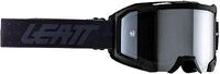 Leatt Velocity 4.5 Iriz Stealt, Crossbrille verspiegelt - Schwarz/Grau