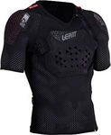 Leatt ReaFlex Stealt, Protektorenshirt kurzarm - Schwarz - S