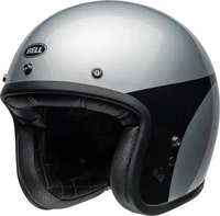 Bell 7164245, Bell Custom 500 Chassis, Jethelm - Silber/Schwarz - S