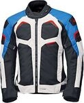 Held Manzano, Textiljacke wasserdicht - Hellgrau/Schwarz/Blau - S