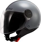 LS2 OF558 Sphere Lux II Solid, Jethelm - Grau - XS
