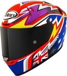 Suomy SR-GP EVO Legacy, Integralhelm - Rot/Blau/Gelb/Lila - XS