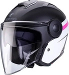 Caberg CA20055032-S, Caberg Soho Zephir, Jethelm - Matt Schwarz/Wei&szlig;/Pink - S