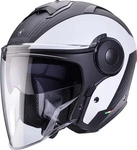 Caberg CA20055021-S, Caberg Soho Milano, Jethelm - Matt Schwarz/Wei&szlig; - S