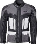 GMS-Moto Tigris, Textiljacke wasserdicht - Schwarz/Grau/Wei&szlig; - XXL