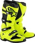 Alpinestars Tech 7 S25, Stiefel - Neon-Gelb/Schwarz - 9 US