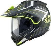 Arai Tour-X5 Trail, Endurohelm - Matt Schwarz/Grau/Neon-Gelb - M