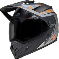 Bell MX-9 Adventure MIPS Mesa, Endurohelm - Matt Schwarz/Grau/Orange - S