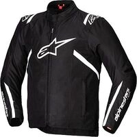 Alpinestars T-SPS V2, Textiljacke wasserdicht - Schwarz/Wei&szlig; - S