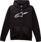 Alpinestars Ageless Zip V3, Kapuzenjacke - Schwarz/Wei&szlig; - S