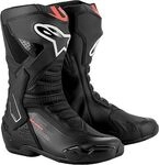 Alpinestars SMX-6 V3, Stiefel - Schwarz/Neon-Rot - 43 EU