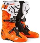 Alpinestars Tech 10 Enduro, Stiefel - Neon-Orange/Schwarz/Wei&szlig; - 7 US