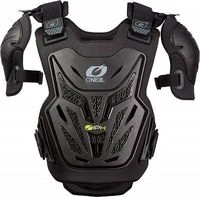 ONeal Split Pro S23, Brustprotektor Level-2 Jugend - Schwarz - Einheitsgr&ouml;&szlig;e