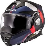 LS2 FF901 Advant X Ultra, Modularhelm - Matt Schwarz/Blau/Wei&szlig;/Rot - XS
