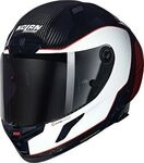 Nolan X-804 RS Ultra Carbon Asso Di Picche 343, Integralhelm - Schwarz/Wei&szlig;/Rot -