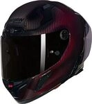 Nolan X-804 RS Ultra Carbon Liquido 326, Integralhelm - Dunkelrot - XS