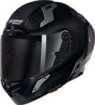 Nolan X-804 RS Ultra Carbon Argento 332, Integralhelm - Schwarz/Silber - XS