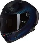 Nolan X-804 RS Ultra Carbon Liquido 328, Integralhelm - Dunkelblau - XS