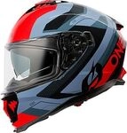 ONeal Challenger Exo S25, Integralhelm - Schwarz/Grau/Rot - XS