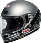Shoei Glamster06 Abiding, Integralhelm - Silber/Schwarz/Grau - XS