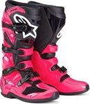 Alpinestars Tech 7 S25, Stiefel - Pink/Schwarz/Wei&szlig; - 9 US