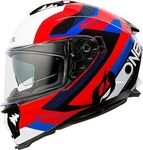 ONeal Challenger Exo S25, Integralhelm - Schwarz/Wei&szlig;/Rot/Blau - XS