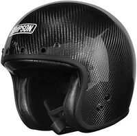 Simpson Chopper Carbon, Jethelm - Schwarz - S
