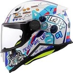LS2 FF812 Next Level, Integralhelm Kinder - Wei&szlig;/Blau - S
