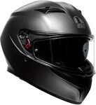AGV K3, Integralhelm - Matt-Dunkelgrau - S