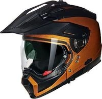 Nolan N70-2 X Classico Nobile 318, Modularhelm - Dunkelorange/Schwarz - L