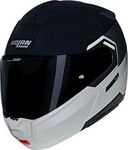 Nolan N90-3 Verniciatura Speciale 343, Klapphelm - Wei&szlig;/Schwarz/Dunkelgrau - L