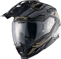 Nexx X.Wed3 Gobi, Endurohelm - Schwarz/Wei&szlig;/Beige - S
