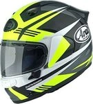 Arai Quantic Mark, Integralhelm - Schwarz/Grau/Neon-Gelb/Wei&szlig; - S