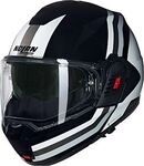 Nolan N120-1 Lineo 348, Modularhelm - Wei&szlig;/Schwarz/Grau - XS