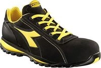 Diadora Utility Glove Low S3S, Sicherheitsschuhe Unisex - Schwarz/Gelb - 35 EU