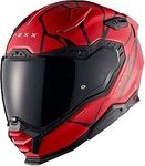 Nexx X.WST3 B-Side, Integralhelm - Matt Rot/Schwarz - XS