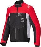 Alpinestars Pro-Dura, Textiljacke - Schwarz/Hellrot/Wei&szlig; - S