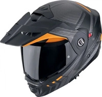 Scorpion 89-504-168-03, Scorpion ADX-2 Lewis, Klapphelm - Matt Schwarz/Grau/Orange -