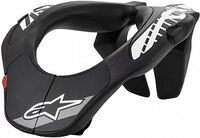 Alpinestars Youth, Nackenst&uuml;tze Kinder - Schwarz/Wei&szlig; - Einheitsgr&ouml;&szlig;e