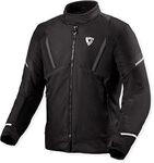 Revit Undulate H2O, Textiljacke wasserdicht - Schwarz/Wei&szlig; - M
