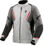 Revit Undulate H2O, Textiljacke wasserdicht - Grau/Rot - S